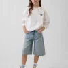 GAP × Disney Παιδικό φούτερ Vintagesoft σε oversized γραμμή