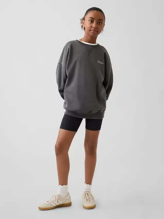 GAP × Disney Παιδικό φούτερ Vintagesoft σε oversized γραμμή