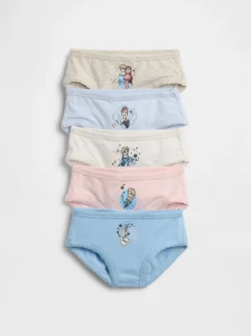 GAP × Disney Σλιπ για νήπια από οργανικό ελαστικό βαμβάκι (πακέτο 5 τεμαχίων)