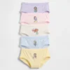 GAP × Disney Σλιπ για νήπια από οργανικό ελαστικό βαμβάκι (πακέτο 5 τεμαχίων)