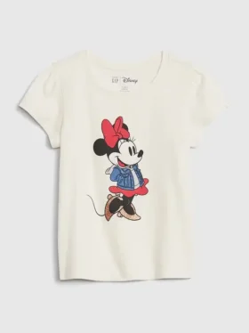Gap × Disney T-shirt με γραφικό της Minnie Mouse για Βρέφη & Νήπια
