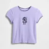 GAP × Disney «The Nightmare Before Christmas» του Tim Burton Παιδικό T-shirt με γραφικά σε στενή γραμμή