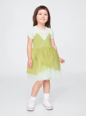 GAP × Disney Βρέφη & Νήπια Φόρεμα από τούλι με θέμα την Πριγκίπισσα Τιάνα