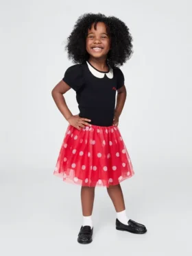 GAP × Disney Βρέφη & Νήπια Φόρεμα από τούλι με τη Μίνι Μάους