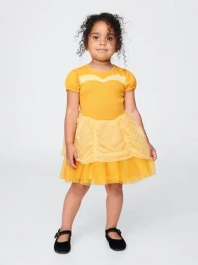 GAP × Disney Βρέφη & Νήπια Φόρεμα από τούλι «Πριγκίπισσα Μπελ»