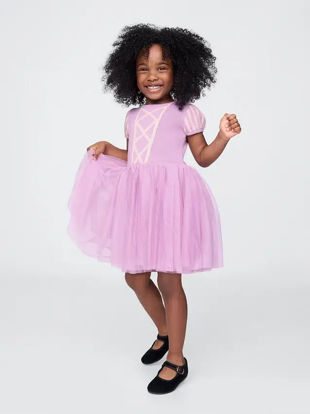 Gap × Disney Βρέφη & Νήπια Φόρεμα από τούλι «Ραπουνζέλ»