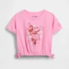 Gap × Disney Βρέφη & Νήπια Μπλούζα με γραφικό φιόγκο από βιολογικό βαμβάκι