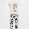 GAP × Disney Βρέφη & Νήπια Σετ πιτζάμας από βιολογικό βουρτσισμένο βαμβάκι
