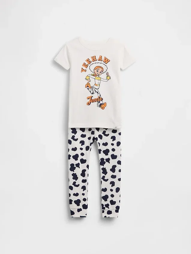 GAP × Disney Βρέφη & Νήπια Σετ πιτζάμας από βιολογικό βουρτσισμένο βαμβάκι