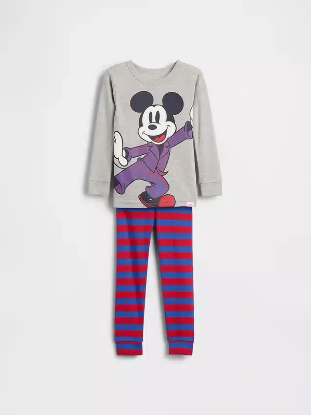 GAP × Disney Βρέφη & Νήπια Σετ πιτζάμας από βιολογικό βουρτσισμένο βαμβάκι