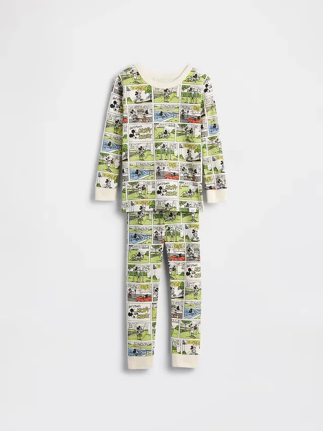 GAP × Disney Βρέφη & Νήπια Σετ πιτζάμας από βιολογικό βουρτσισμένο βαμβάκι
