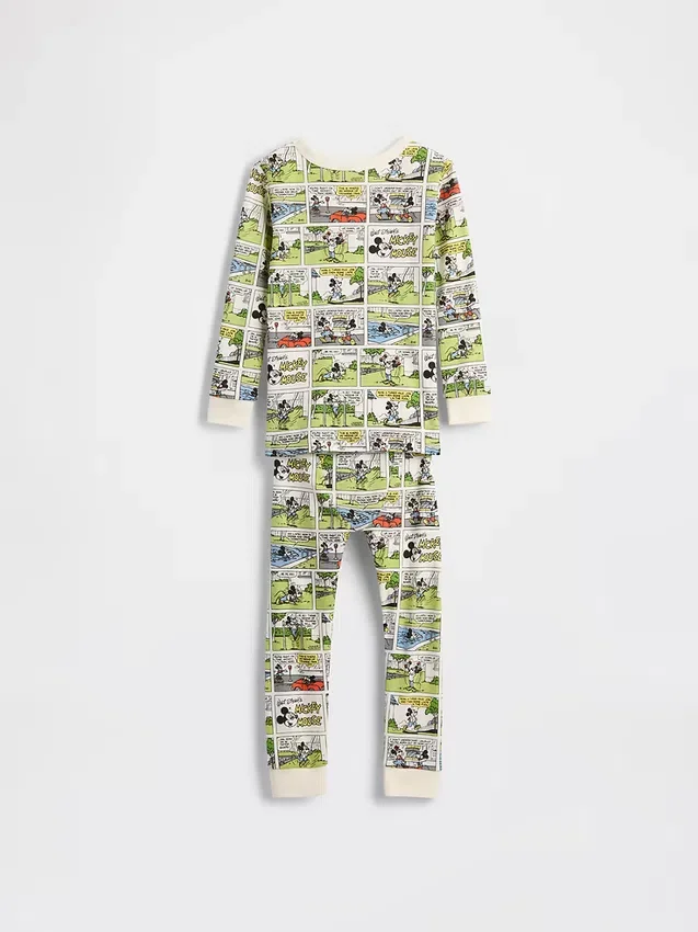 GAP × Disney Βρέφη & Νήπια Σετ πιτζάμας από βιολογικό βουρτσισμένο βαμβάκι