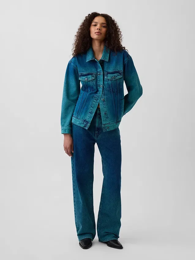 Gap × Hfr «90S Loose Τζιν» από την Igdalyah