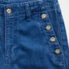 GAP × Hfr High Rise Pintuck Stride Wide-Leg Τζιν από το Atelier Ndigo
