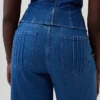 GAP × Hfr High Rise Pintuck Stride Wide-Leg Τζιν από το Atelier Ndigo
