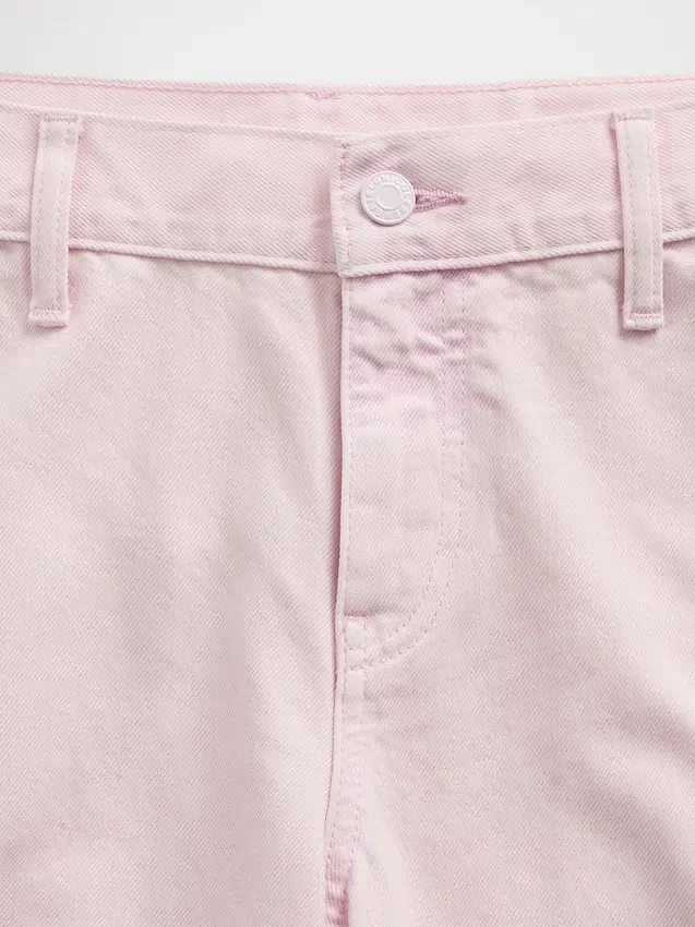 GAP × Hfr Ροζ φαρδιά τζιν με χαμηλή μέση από τη συλλογή της Nicole Benefield