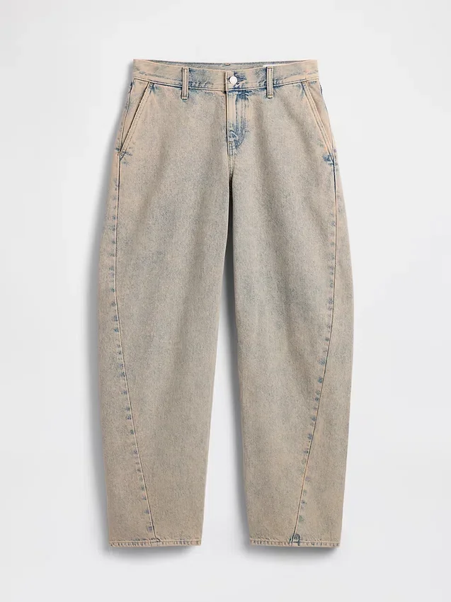 Gap × Hfr Τζιν χαμηλής μέσης με φαρδιά γραμμή από τη συλλογή της Nicole Benefield