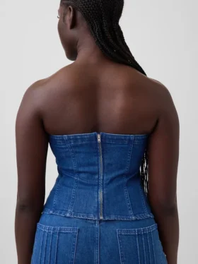 GAP × Hfr Τζιν κορσέ από το Atelier Ndigo
