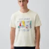 Gap Sport Βαρύ Τ-shirt με γραφικά