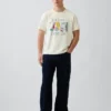 Gap Sport Βαρύ Τ-shirt με γραφικά