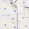 GAP × Summer Fridays Χαλαρό φανελένιο πουκάμισο πιτζάμας με πουά
