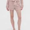 GAP × Summer Fridays Φανελένια ριγέ σορτς πιτζάμας