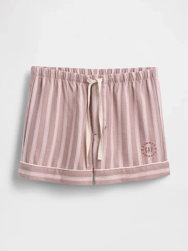 GAP × Summer Fridays Φανελένια ριγέ σορτς πιτζάμας