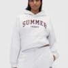 Gap × Summer Fridays Φούτερ με κουκούλα, βαρύ ύφασμα και υπερμεγέθη λογότυπο