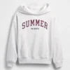 Gap × Summer Fridays Φούτερ με κουκούλα, βαρύ ύφασμα και υπερμεγέθη λογότυπο