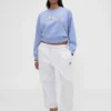 Gap × Summer Fridays Φούτερ με λογότυπο Raglan σε oversized γραμμή