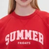 Gap × Summer Fridays Φούτερ με λογότυπο Raglan σε oversized γραμμή