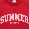 Gap × Summer Fridays Φούτερ με λογότυπο Raglan σε oversized γραμμή