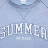 Gap × Summer Fridays Φούτερ με λογότυπο Raglan σε oversized γραμμή