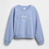 Gap × Summer Fridays Φούτερ με λογότυπο Raglan σε oversized γραμμή
