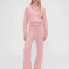 Gap × Summer Fridays Παντελόνι με κουμπιά CashSoft Waffle