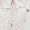 GAP × Summer Fridays Παντελόνι πιτζάμας από φλάνελ με κουκκίδες, χαλαρή εφαρμογή