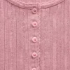 Gap × Summer Fridays Πυτζάμα με μπλούζα Henley με πλέξη Pointelle
