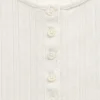 Gap × Summer Fridays Πυτζάμα με μπλούζα Henley με πλέξη Pointelle