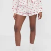 Gap × Summer Fridays Πυτζάμα σορτς από ποπλίν με σχέδιο «Kiss»