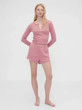 GAP × Summer Fridays Σορτς πιτζάμας Pointelle