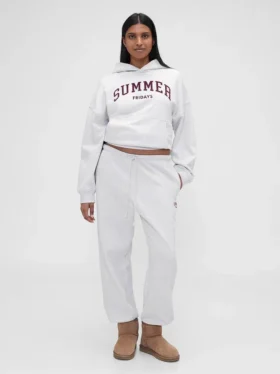 GAP × Summer Fridays Βαρύ παντελόνι τζόγκινγκ με χαλαρή γραμμή και λογότυπο