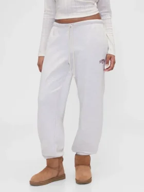 GAP × Summer Fridays Βαρύ παντελόνι τζόγκινγκ με χαλαρή γραμμή και λογότυπο