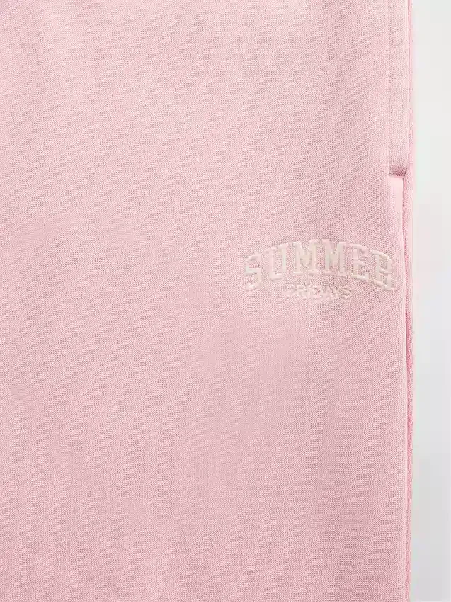GAP × Summer Fridays Βαρύ παντελόνι τζόγκινγκ με χαλαρή γραμμή και λογότυπο