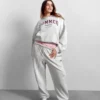 GAP × Summer Fridays Βαρύ παντελόνι τζόγκινγκ με χαλαρή γραμμή και λογότυπο