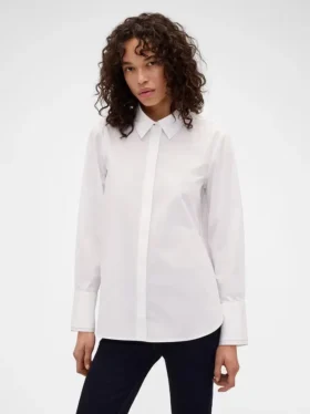 GAP × Victoria Beckham Χαλαρό πουκάμισο από ποπλίν