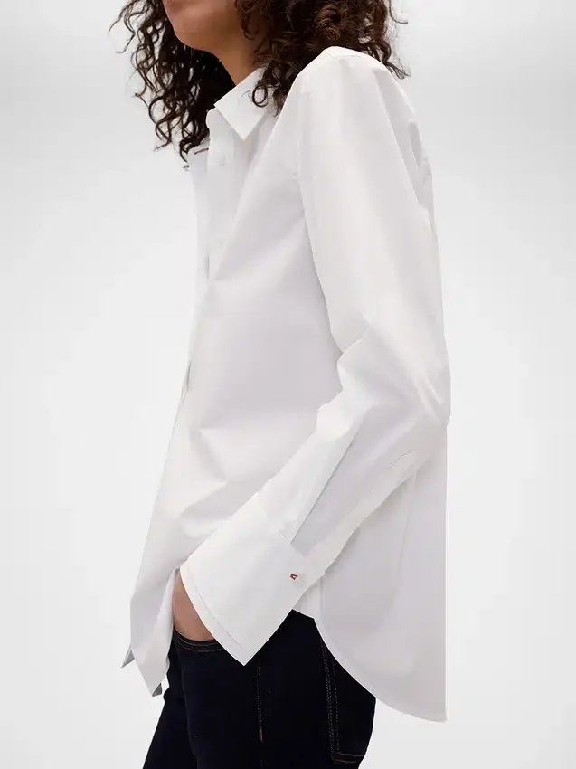 GAP × Victoria Beckham Χαλαρό πουκάμισο από ποπλίν