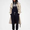 GAP × Victoria Beckham Φούτερ με κουκούλα από βαρύ γαλλικό φούτερ