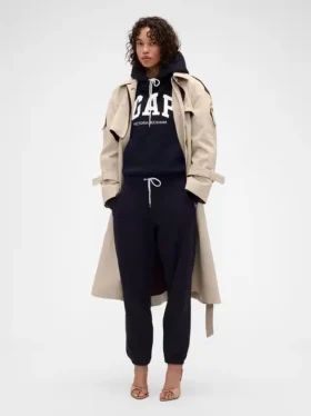 GAP × Victoria Beckham Φούτερ με κουκούλα από βαρύ γαλλικό φούτερ