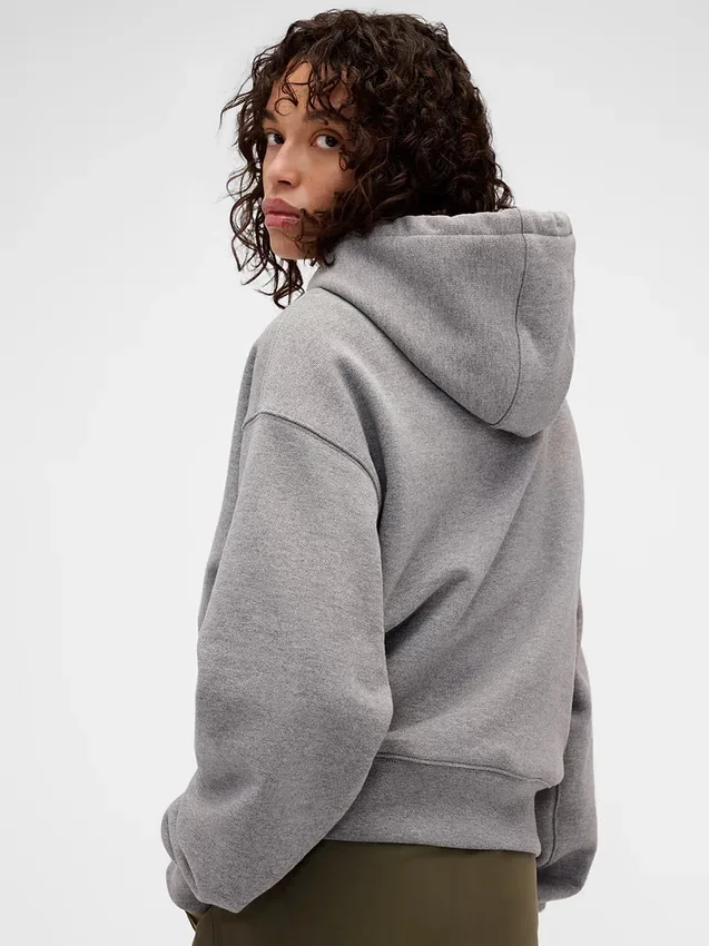 GAP × Victoria Beckham Φούτερ με κουκούλα από βαρύ γαλλικό φούτερ