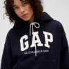 GAP × Victoria Beckham Φούτερ με κουκούλα από βαρύ γαλλικό φούτερ
